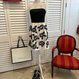 Black and White Cocktail Dress
